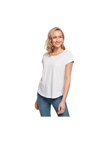 B-BY036-Ladies Long Slub Tee